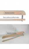 Gruccia legno portapantalone 36 cm - Faggio
