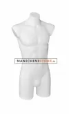 Busto manichino uomo bianco - con imperfezioni
