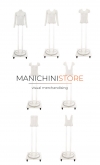 Professional female mannequin for e-commerce photos Ghost-F32