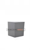 Cubo in plastica grigio cemento 43