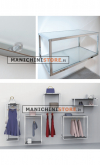 Espositore a muro 44,2 cm 05