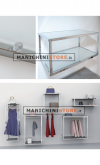 Espositore a muro 94,2 cm 05