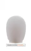 Testa uomo porta accessori in plastica bianca