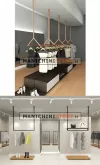 Struttura a soffitto inclinata