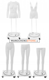 Manichino donna professionale per foto internet e-commerce