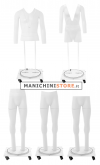 Manichino uomo professionale per foto internet e-commerce