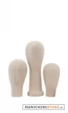 Testa in legno naturale - Uomo