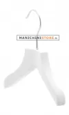 Gruccia legno capospalla bambino 22 cm - Bianco Opaco