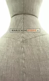 Manichino donna Plastic Linen testa uovo senza braccia