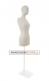 NOLEGGIO 1 Busto donna in lino con testa