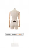 NOLEGGIO 1 Busto donna in lino con braccia legno e mezza gamba