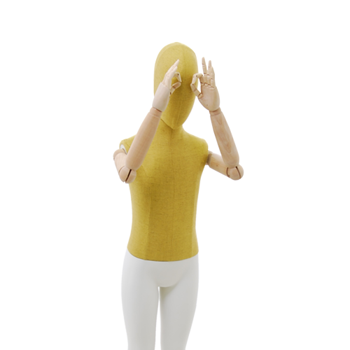 Manichino bambino 3/4 anni Pastellini-golden yellow