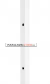 Stender tubo quadrato 120 cm regolabile - bianco
