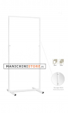Square tube 120 cm clothes rack - adjustable