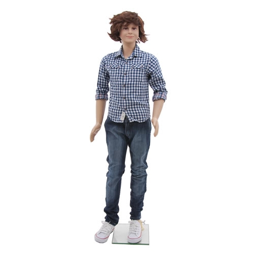 Noleggio manichino bambino 7-8 anni Ecoplastic Realistico 2040 con parrucca OMAGGIO