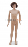 Noleggio manichino bambino 7-8 anni Ecoplastic Realistico 2040 con parrucca OMAGGIO