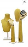 Busto porta accessori Pastello Collection - Golden Yellow
