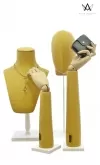Busto porta accessori Pastello Collection - Golden Yellow