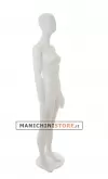 Manichino donna testa uovo White Plastic - ex noleggio
