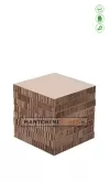 Cubo espositivo in cartone riciclato 32 - usato