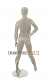 Manichino bambino 7-8 anni effetto cemento - difettato