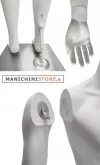 Manichino uomo testa stilizzata in Ecoplastic - bianco
