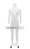 Manichino uomo per foto e-commerce base doppia asta con ruote - usato