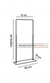Stender 50 cm regolabile - Ruggine - ex noleggio