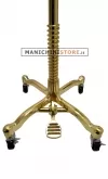 Busto donna in lino con base worker oro