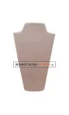 Busto display gioielli a V grande argilla