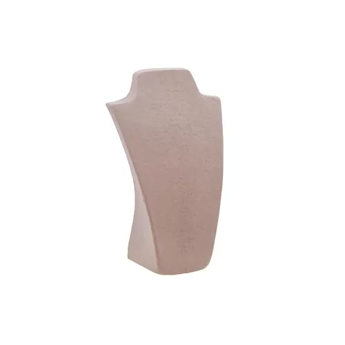 Busto display gioielli a V grande argilla