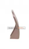 Busto display gioielli a V grande argilla