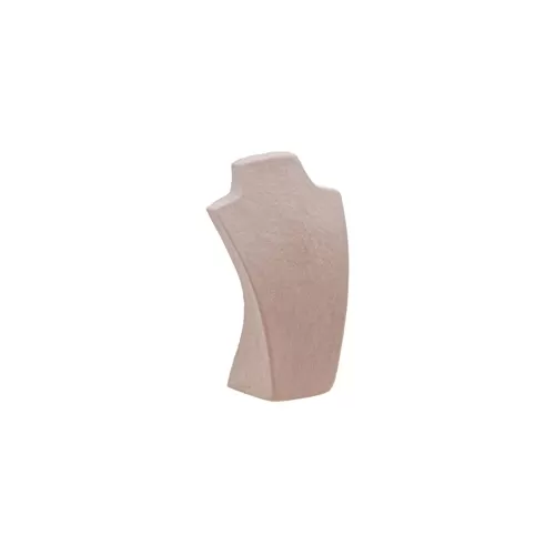 Busto display gioielli a V piccolo argilla