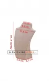 Busto display gioielli a V piccolo argilla