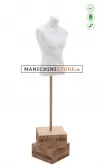 Busto teenager 16-18 anni bianco 32Z