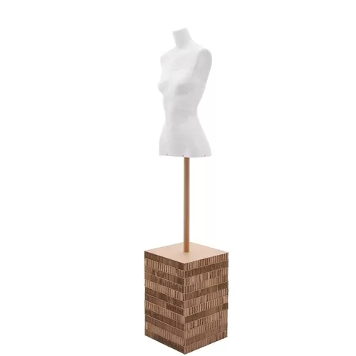 Busto teenager 16-18 anni Bianco - 48