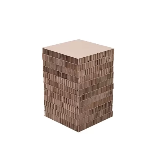 Cubo espositivo in cartone riciclato 48