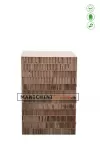 Cubo espositivo in cartone riciclato 48
