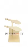 Portascarpe doppio H 15 Cm - Oro