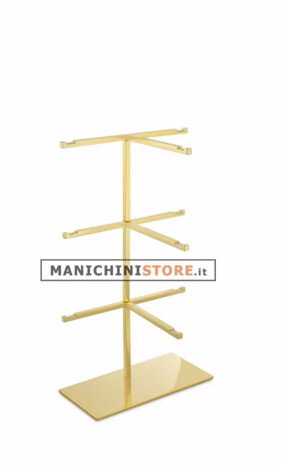 Porta occhiali triplo - Oro