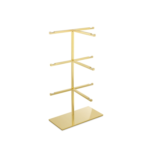 Sunglasses holder display - gold