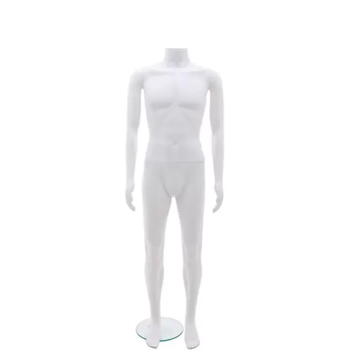 Manichino Ecoplastic uomo senza testa White 4