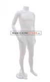 Manichino Ecoplastic uomo senza testa White 1