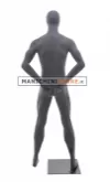 Manichino sportivo uomo dalla testa a uovo