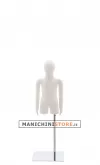 Busto bambino con testa 6/18 mesi in plastica