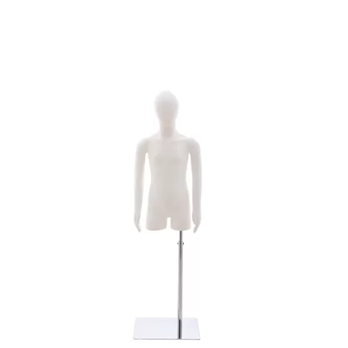 Busto bambino con testa 4/6 anni in plastica
