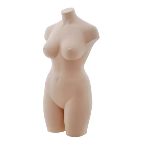 Busto manichino donna taglia comoda carne