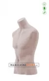 Busto uomo Argilla in Cartapesta B - 16