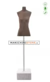 Busto donna Cuoio in Cartapesta B - 16