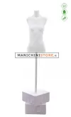 Busto donna Bianco B - 32Z con base